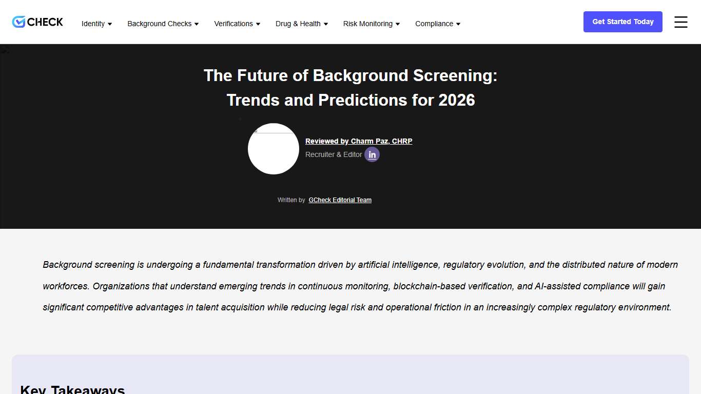 The Future of Background Screening: What to Expect in 2026
