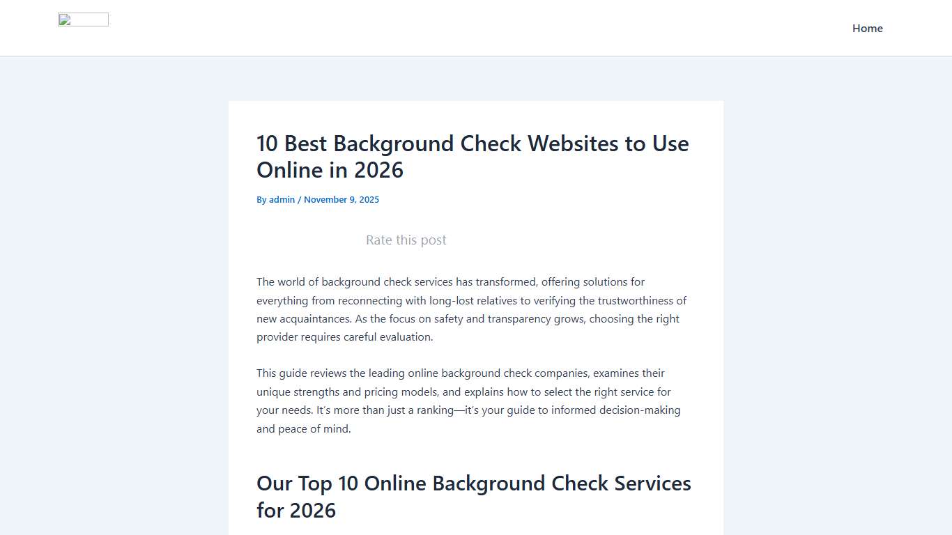 10 Best Background Check Websites to Use Online in 2026